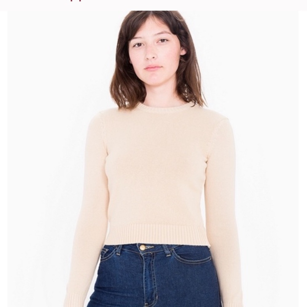 American Apparel Classic Cropped Sweater